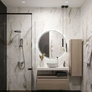 Столешница Armadi Art Flat 869-100-CLCT 100 см calacatta